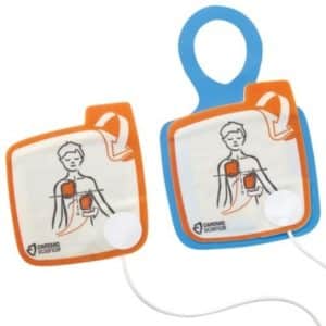 Electrodes pédiatriques pour défibrillateur Cardiac Science Powerheart G5