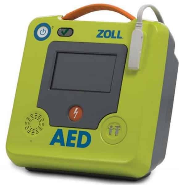 Défibrillateur Automatique Zoll AED Plus avec Armoire et Kit de